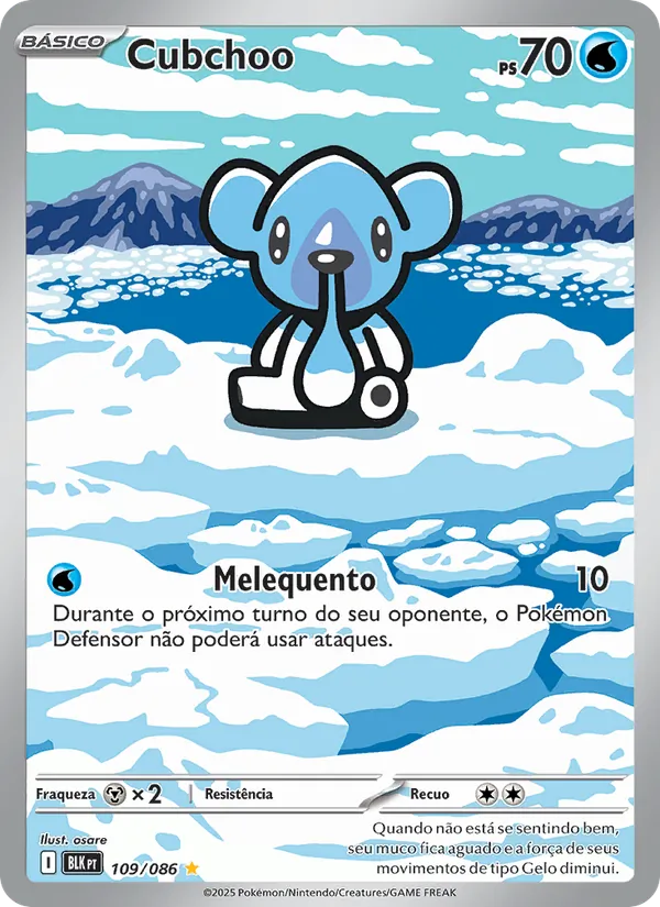 Cubchoo Raio Preto 109/86