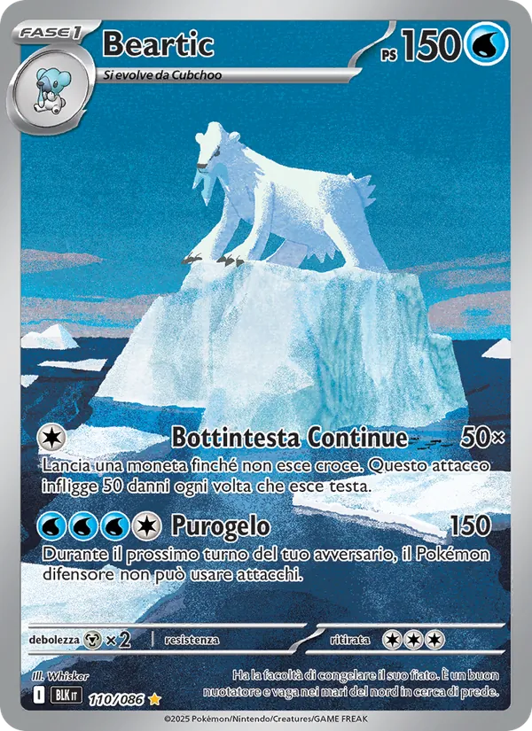 Beartic Luce Nera 110/86
