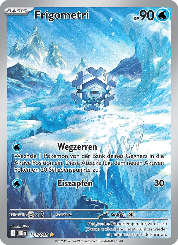 Frigometri Schwarze Blitze 111/86