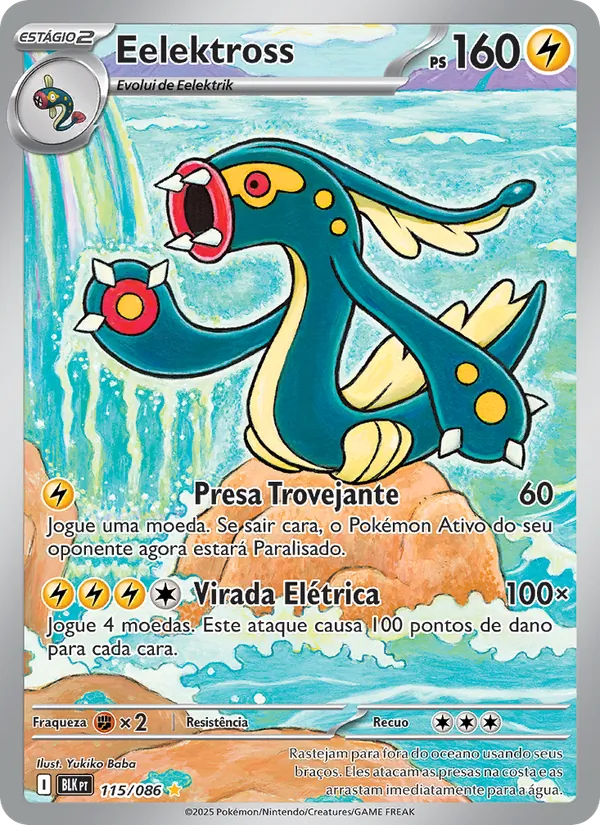 Eelektross Raio Preto 115/86