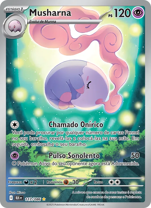 Musharna Raio Preto 117/86