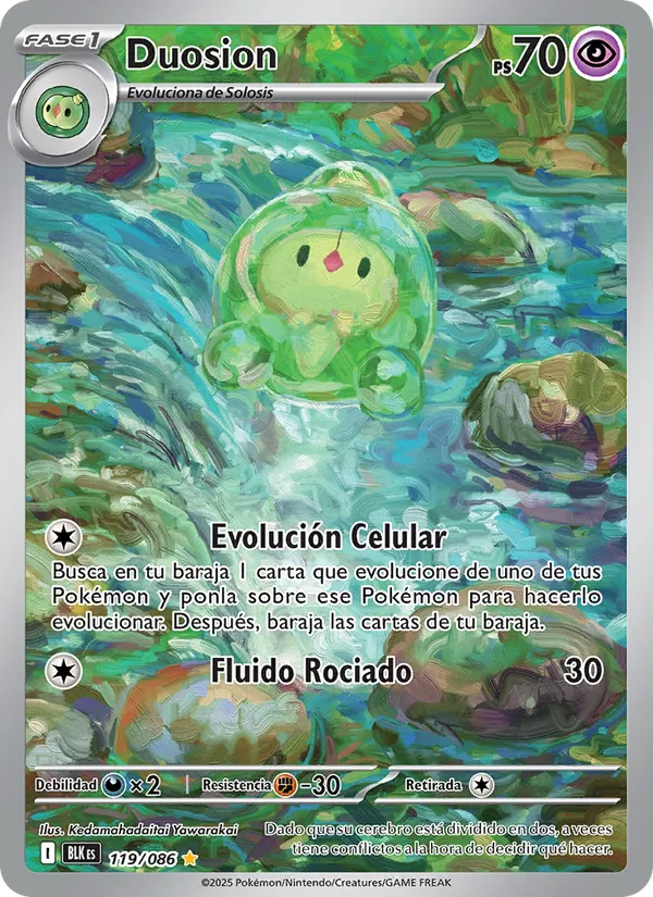 Duosion Fulgor Negro 119/86