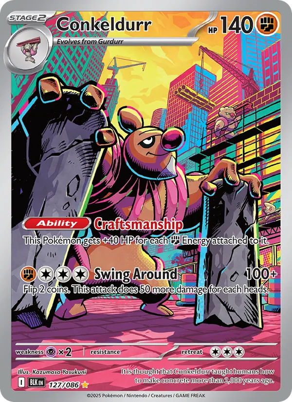 Conkeldurr Black Bolt 127/86