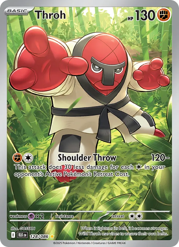 Throh Black Bolt 128/86