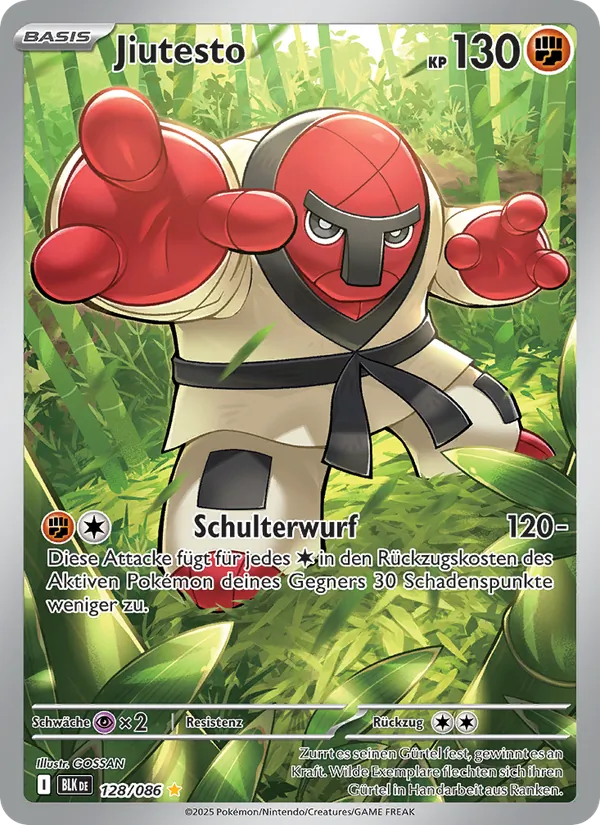 Jiutesto Schwarze Blitze 128/86