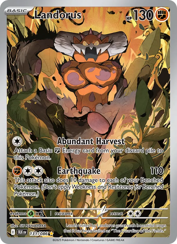 Landorus Black Bolt 131/86