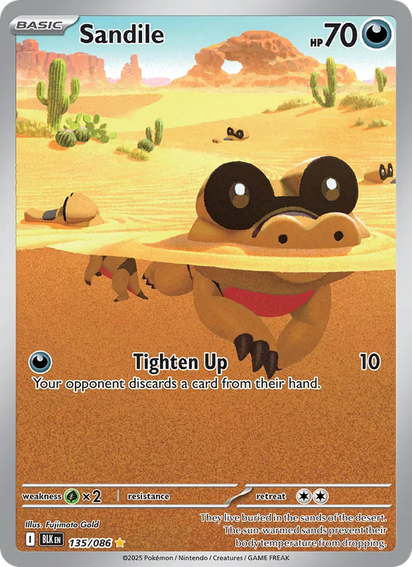Sandile Black Bolt 135/86