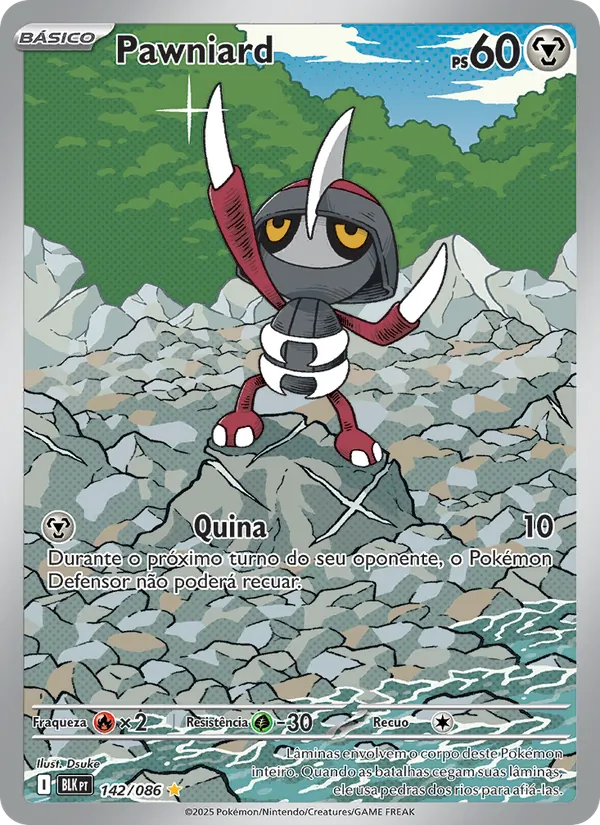 Pawniard Raio Preto 142/86