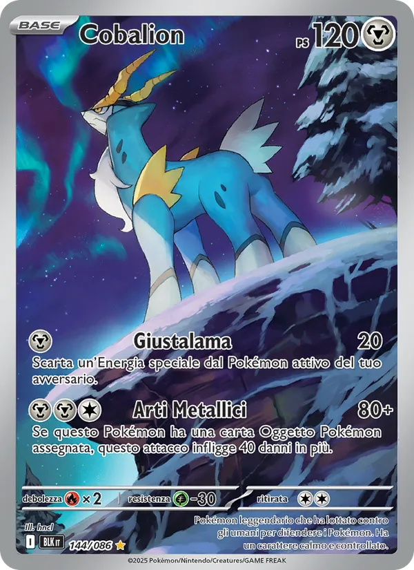 Cobalion Luce Nera 144/86