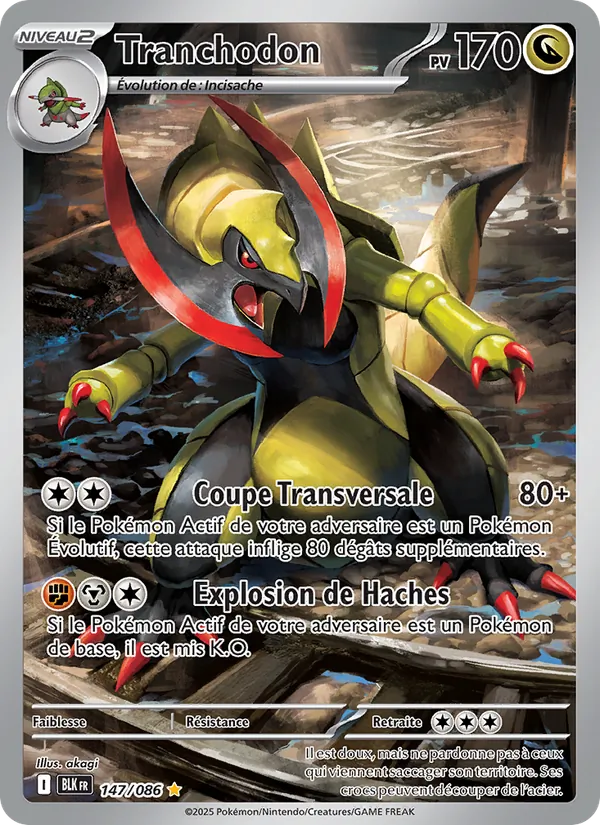 Tranchodon Foudre Noire 147/86