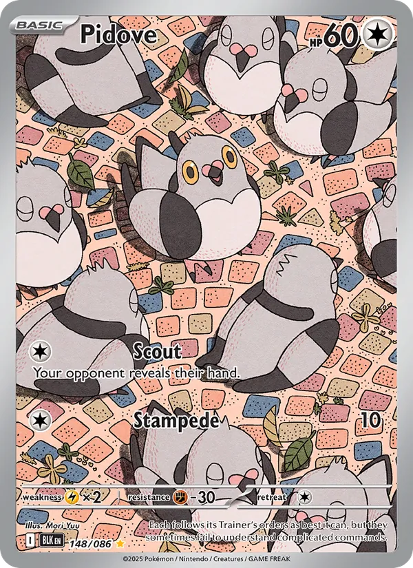 Pidove Black Bolt 148/86