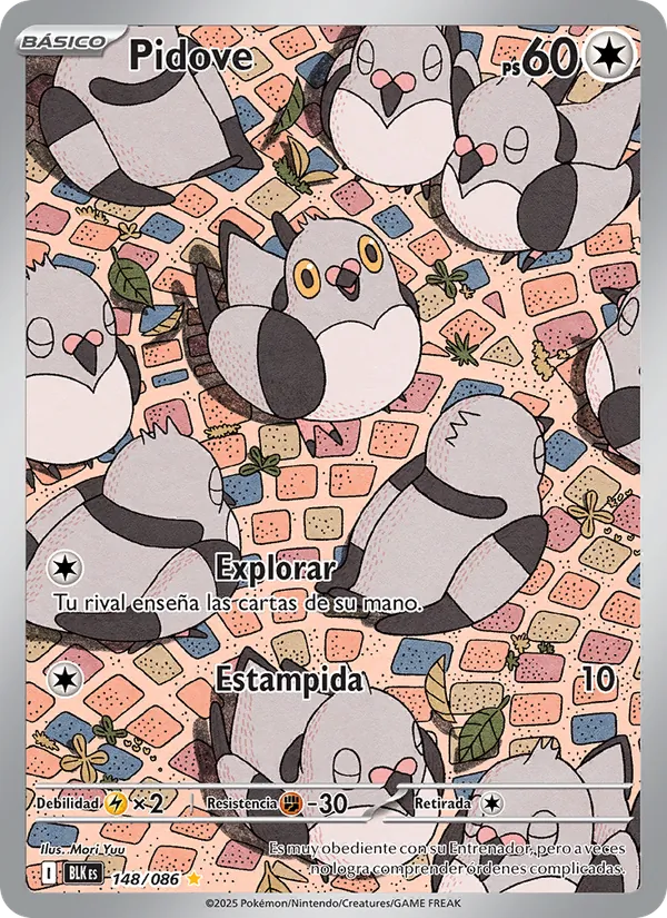 Pidove Fulgor Negro 148/86