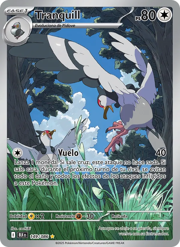 Tranquill Fulgor Negro 149/86
