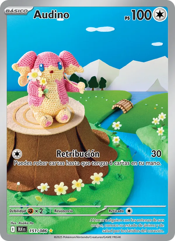 Audino Fulgor Negro 151/86
