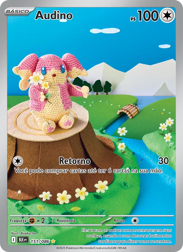 Audino Raio Preto 151/86