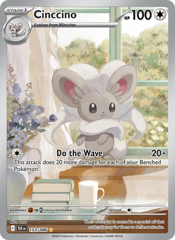 Cinccino Black Bolt 153/86