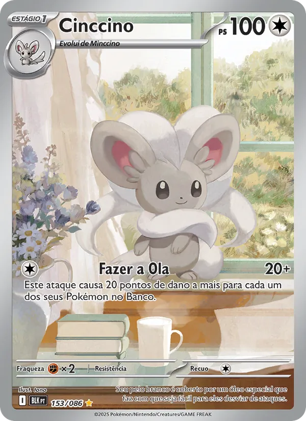 Cinccino Raio Preto 153/86