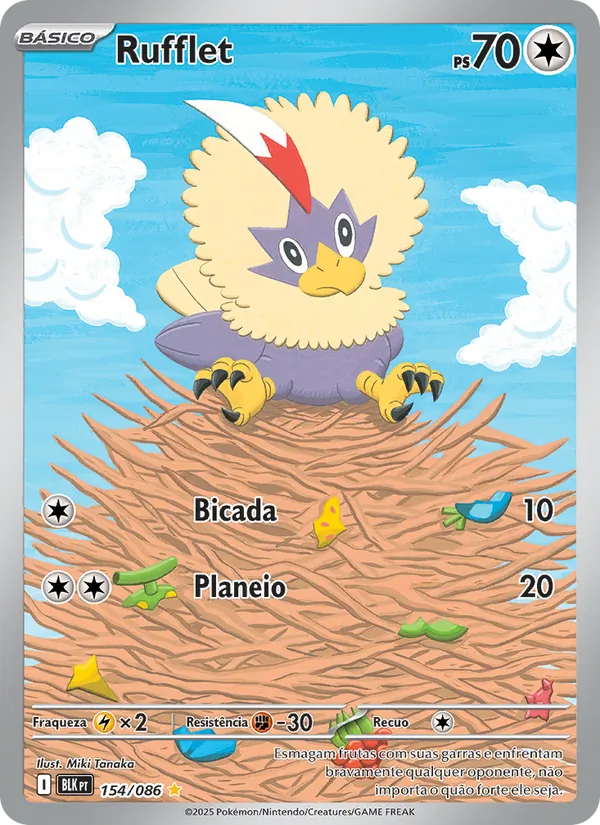 Rufflet Raio Preto 154/86