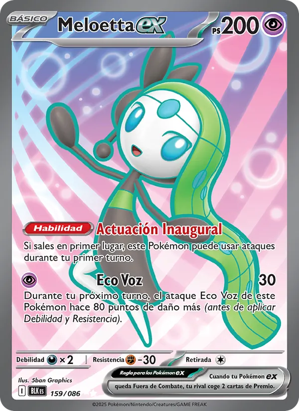 Meloetta ex Fulgor Negro 159/86