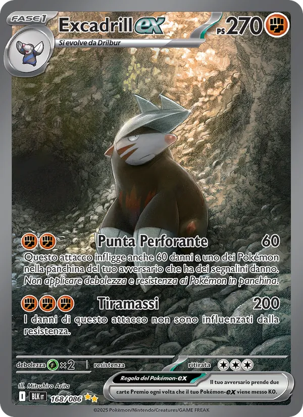 Excadrill-ex Luce Nera 168/86