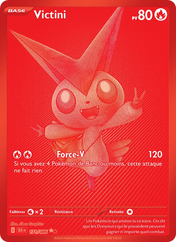 Victini Foudre Noire 171/86