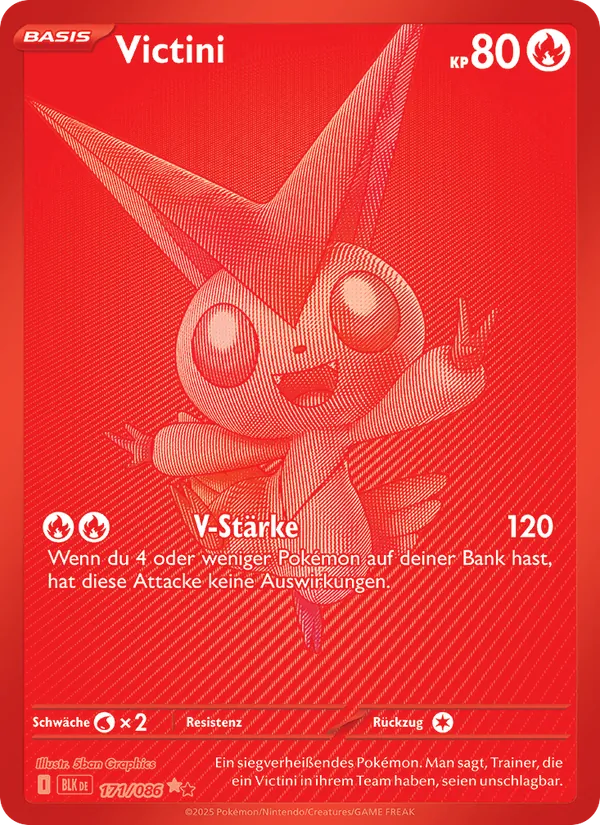Victini Schwarze Blitze 171/86
