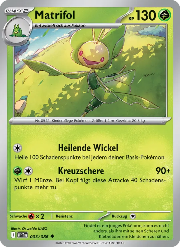 Matrifol Weiße Flammen 003/86