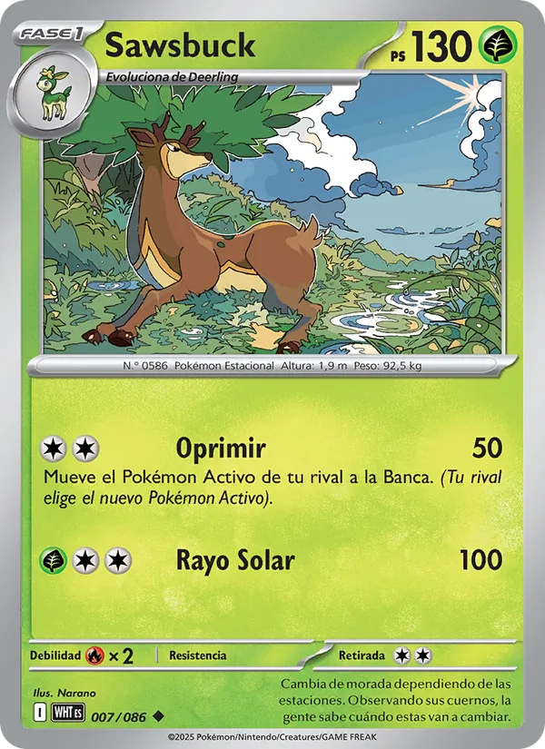 Sawsbuck Llama Blanca 007/86