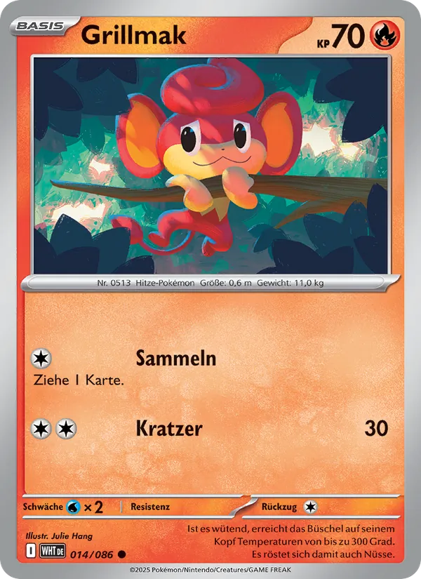 Grillmak Weiße Flammen 014/86