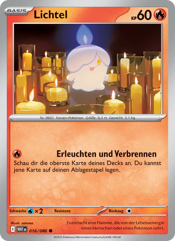 Lichtel Weiße Flammen 016/86