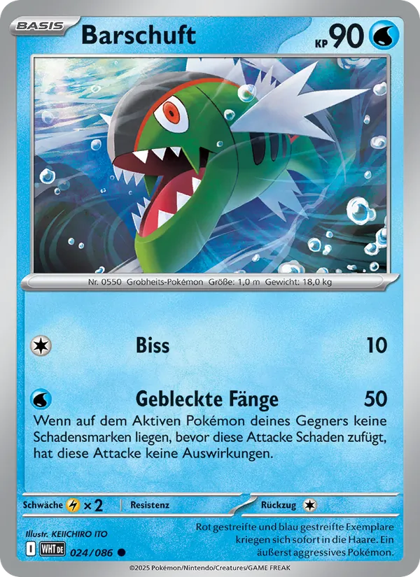 Barschuft Weiße Flammen 024/86