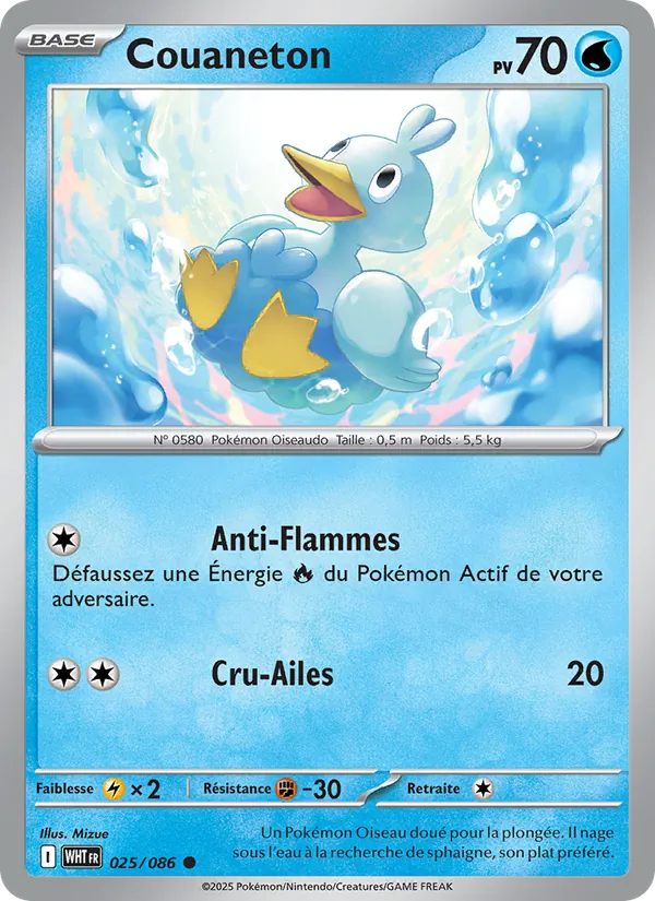 Couaneton Flamme Blanche 025/86