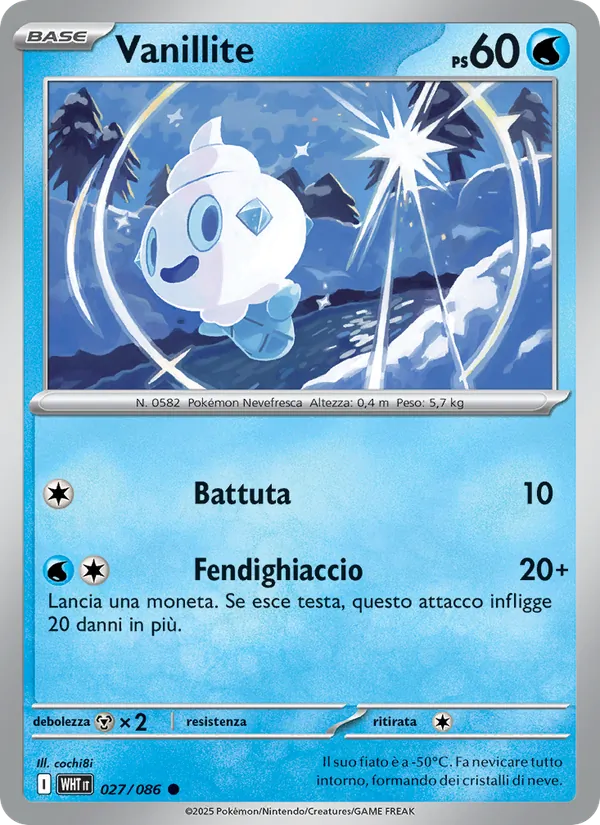 Vanillite Fuoco Bianco 027/86
