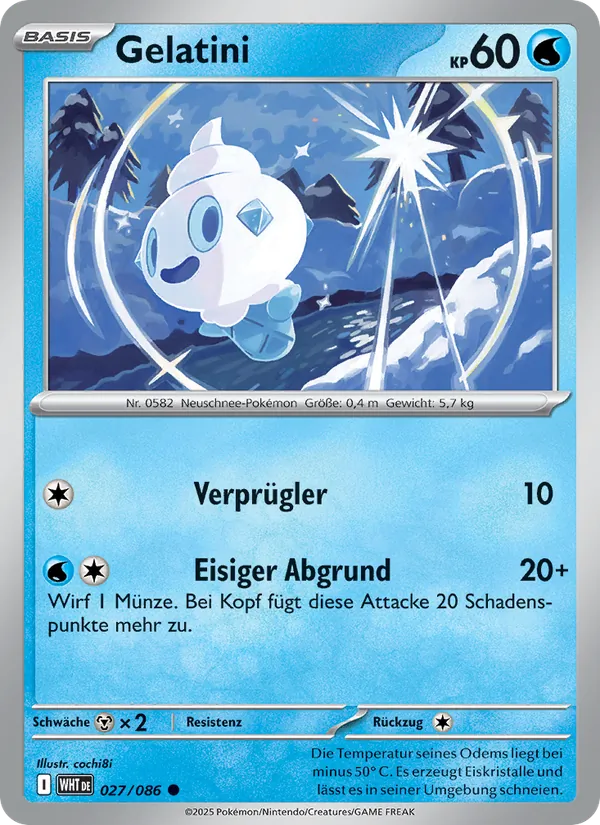 Gelatini Weiße Flammen 027/86