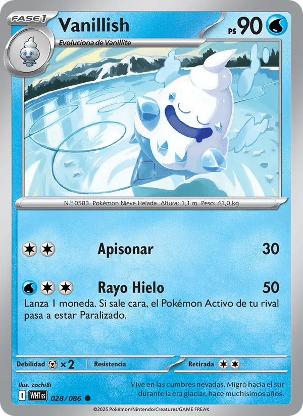 Vanillish Llama Blanca 028/86