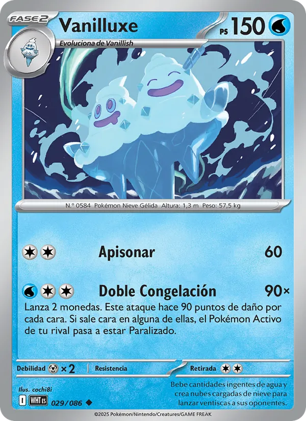 Vanilluxe Llama Blanca 029/86