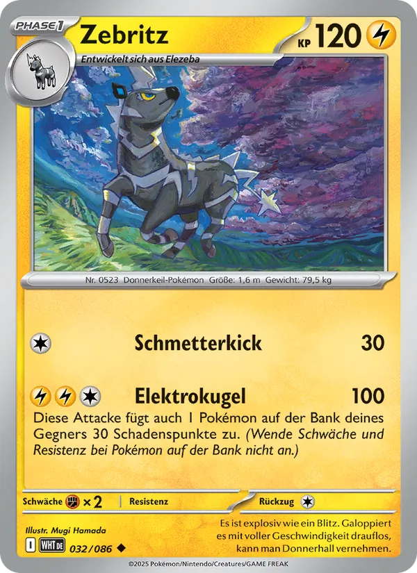 Zebritz Weiße Flammen 032/86