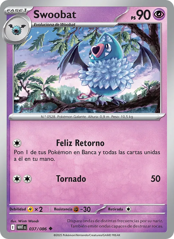 Swoobat Llama Blanca 037/86