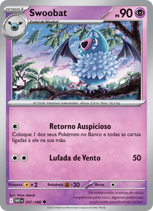 Swoobat Fogo Branco 037/86
