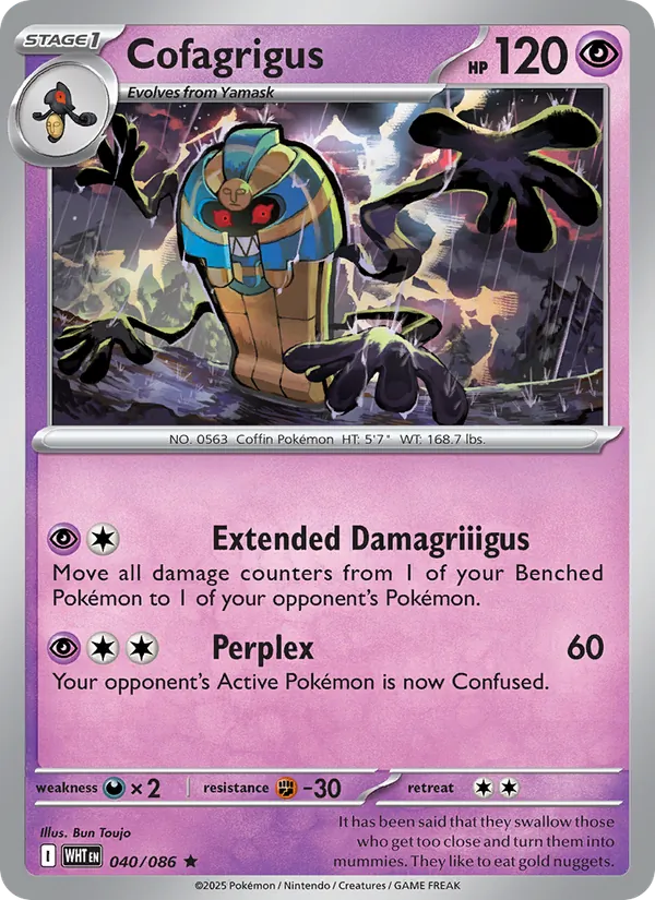 Cofagrigus White Flare 040/86