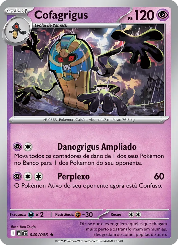 Cofagrigus Fogo Branco 040/86