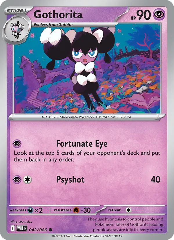 Gothorita White Flare 042/86