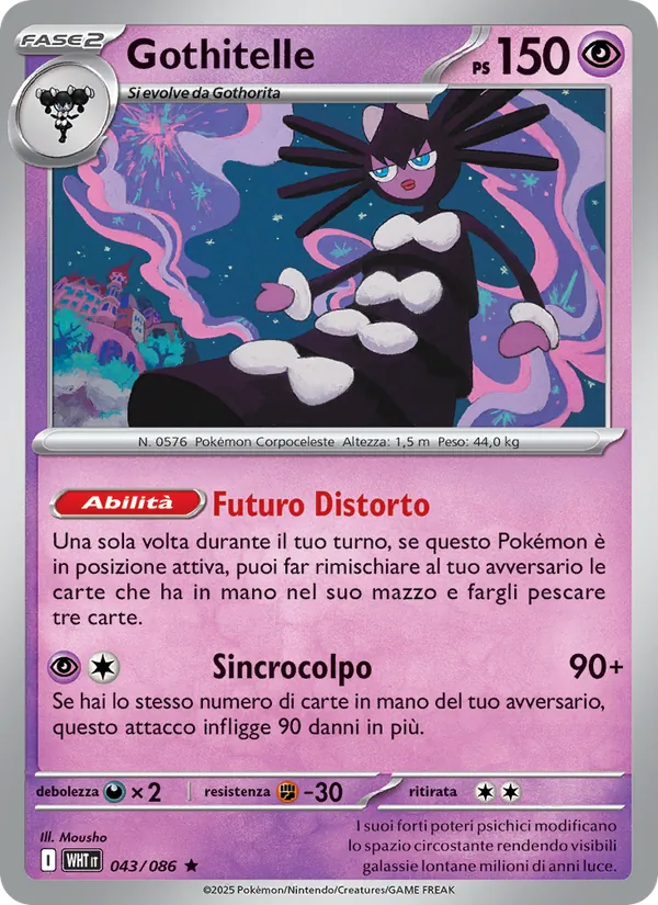 Gothitelle Fuoco Bianco 043/86