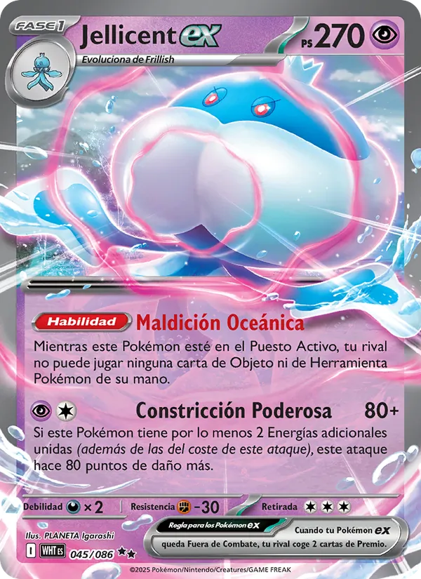 Jellicent ex Llama Blanca 045/86