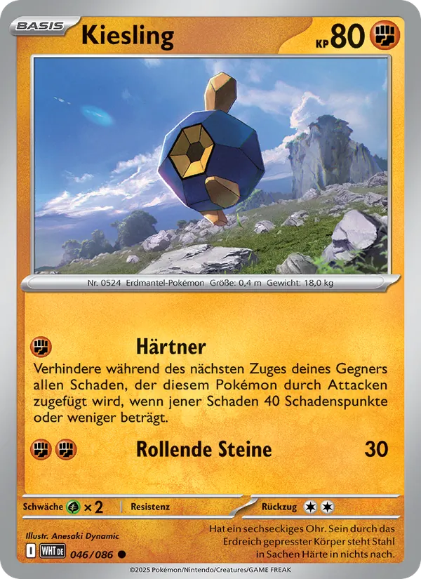 Kiesling Weiße Flammen 046/86
