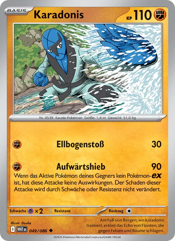 Karadonis Weiße Flammen 049/86