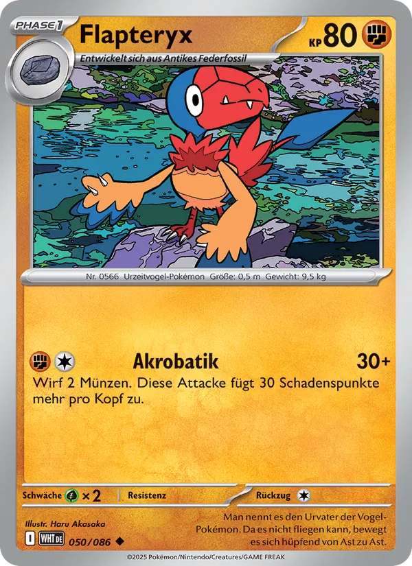 Flapteryx Weiße Flammen 050/86