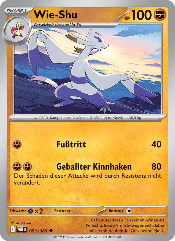 Wie-Shu Weiße Flammen 053/86