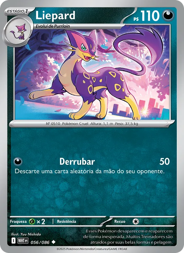 Liepard Fogo Branco 056/86