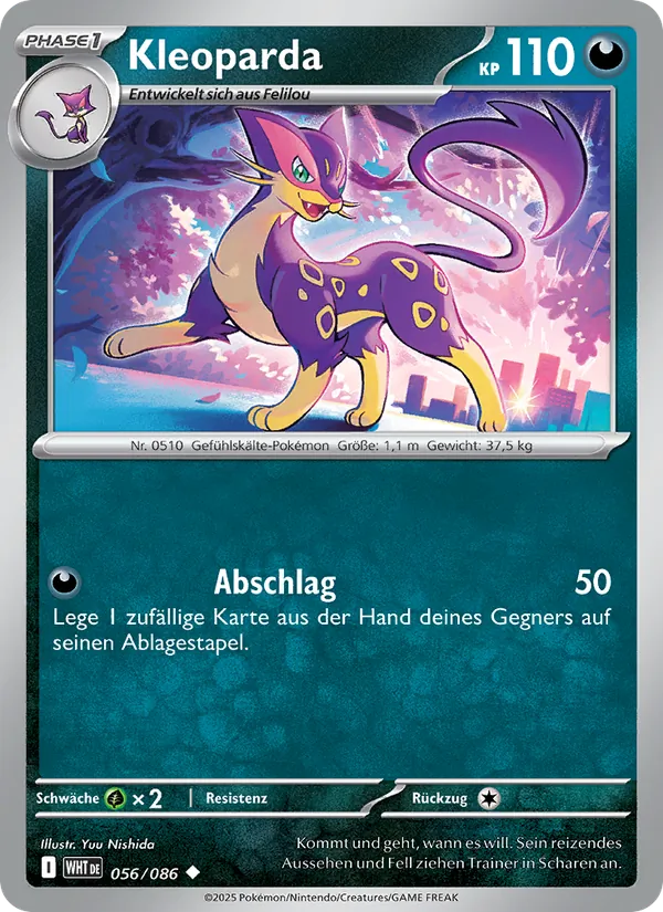 Kleoparda Weiße Flammen 056/86